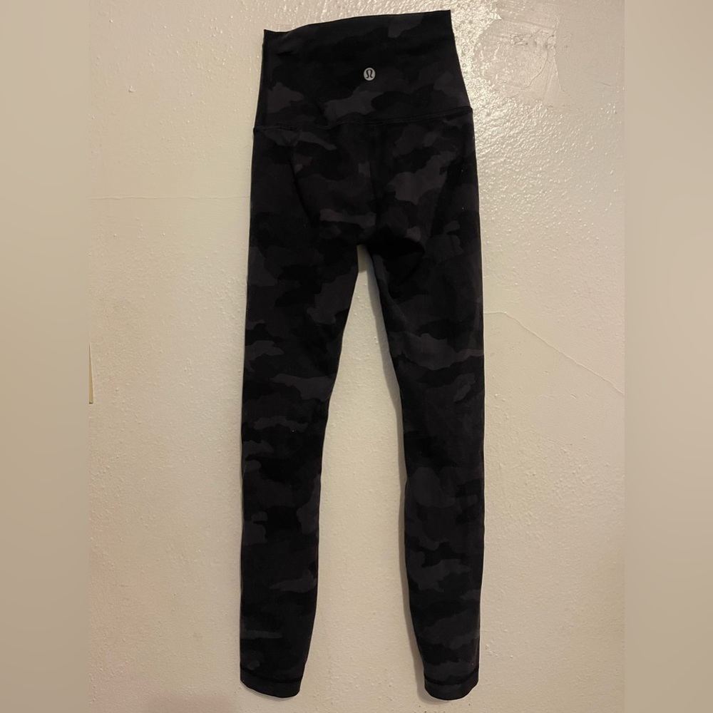 Lululemon Wunder Train Camo Leggings